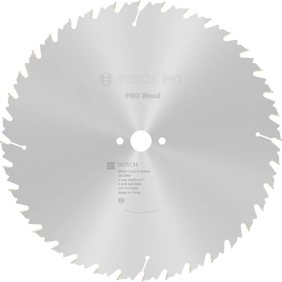 Bosch Byggsagblad 400 x 3,5 x 30 mm, T36 Wood PRO