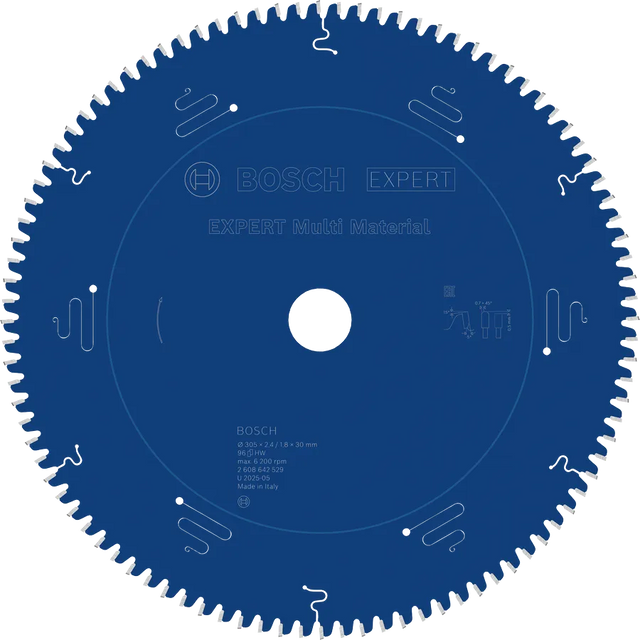 Bosch Sirkelsagblad 305 x 2,4/1,8 x 30 mm, T96 Multimaterial EXPERT