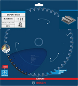 Bosch Sirkelsagblad 254 x 2,6/2,2 x 25,4 mm, T60 Steel EXPERT