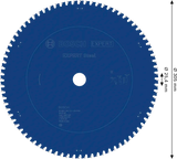 Bosch Sirkelsagblad 305 x 2,6/2,2 x 25,4 mm, T80 Steel EXPERT