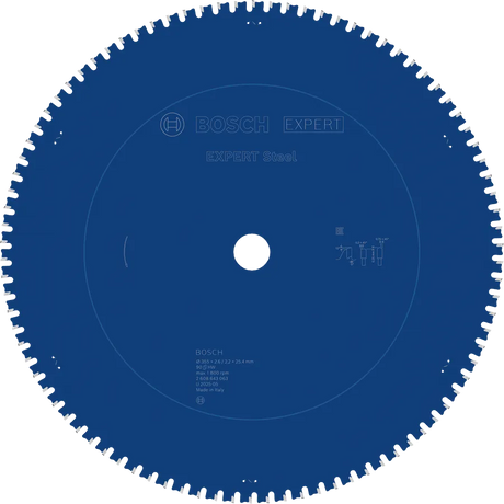 Bosch Sirkelsagblad 355 x 2,6/2,2 x 25,4 mm, T90 Steel EXPERT