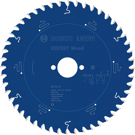 Bosch Sirkelsagblad 200 x 2,8/1,8 x 30 mm, T48 Wood EXPERT