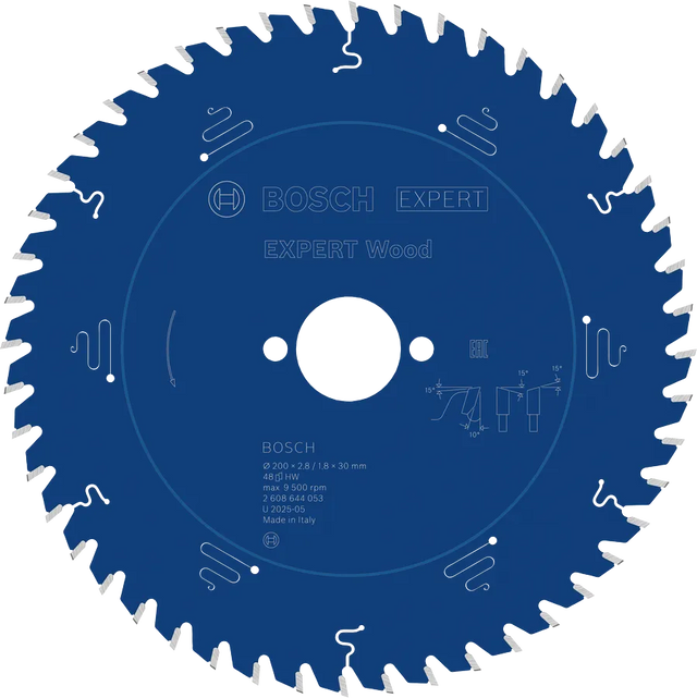 Bosch Sirkelsagblad 200 x 2,8/1,8 x 30 mm, T48 Wood EXPERT