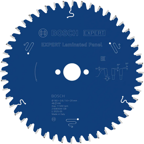 Bosch Sirkelsagblad 165 x 2,6/1,6 x 20 mm, T48 Laminated Panel EXPERT