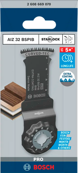 Bosch Multikutterblad Gop Hardt Tre 32Mm Bi-Metall L50 1 Stk