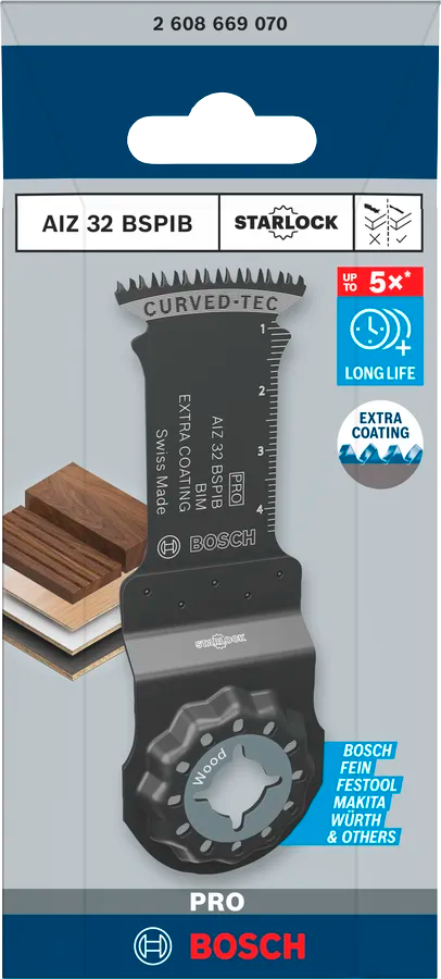 Bosch Multikutterblad Gop Hardt Tre 32Mm Bi-Metall L50 1 Stk