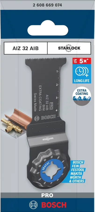 Bosch Multikutterblad AIZ 32 AIB Metall 32x50 mm