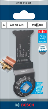 Bosch Multikutterblad Gop Metall 32Mm Bi-Metall L50 5 Stk