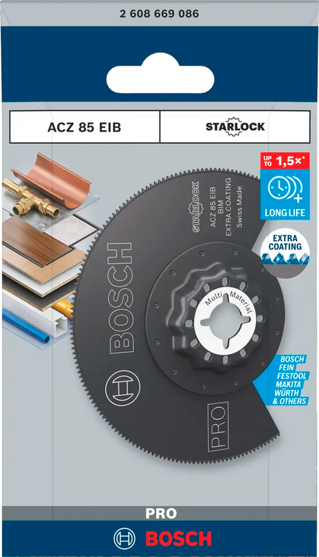 Bosch Multikutterblad Gop Multimaterial Rundt 85Mm Bi-Metall-Tin