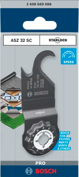 Bosch professional Kniv til GOP ASZ32SC M/Krok Multi