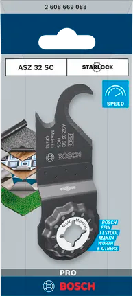 Bosch professional Kniv til GOP ASZ32SC M/Krok Multi
