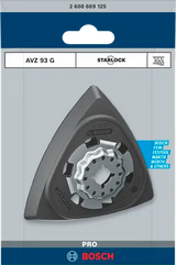 Bosch Slipeplate For Gop Delta 93Mm