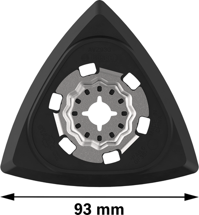 Bosch Slipeplate For Gop Delta 93Mm
