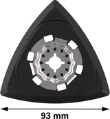 Bosch Slipeplate For Gop Delta 93Mm