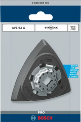 Bosch Slipeplate For Gop Delta 93Mm