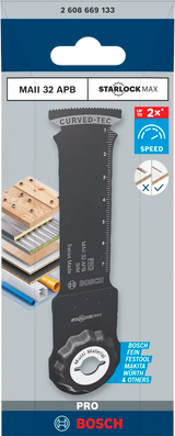 Bosch Multikutterblad Maiz32Apb L80 Mm Woodmetal Bi-Metall