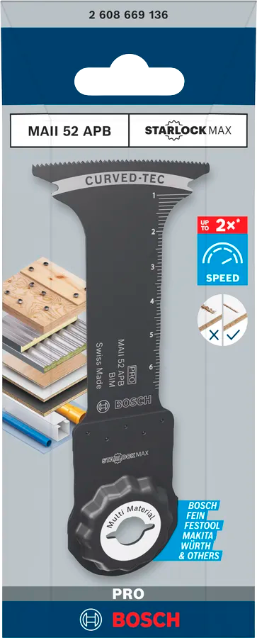 Bosch Multikutterblad MAII52APB L75Mm Multi