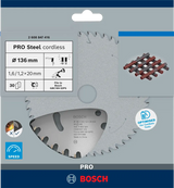 Bosch Sagblad For Armeringskutter 136 x 1,6/1,1 x 20 mm