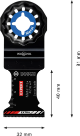 Bosch Multikutterblad  40x32Mm Metalmax EXPERT 10 Stk