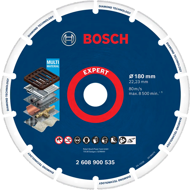 Bosch Diamantskive Til Metall 180 Mm EXPERT