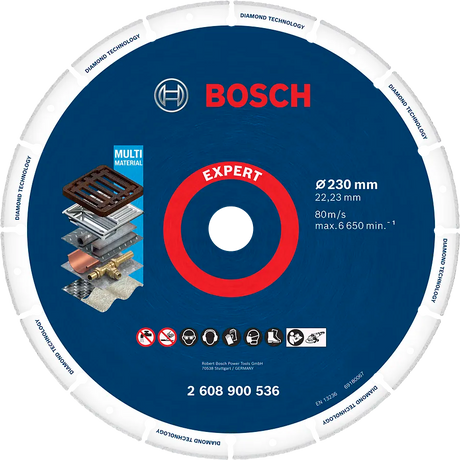 Bosch Diamantskive Til Metall 230 Mm