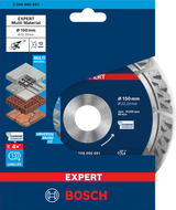 Bosch Diamantkappeskive Multi Material 150 x 22,23 x 2,4 x 12 mm EXPERT
