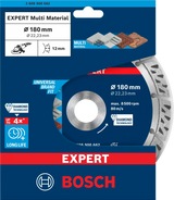 Bosch Diamantskive Multimaterial 180 x 22,23 x 2,4 x 12 mm EXPERT