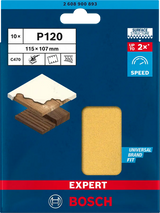 Bosch Slipepapir 115x107mm K60 C470 EXPERT Pk. 10