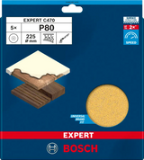 Bosch Slipepapir 225 mm EXPERT C470 Pk. 5