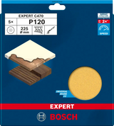 Bosch Slipepapir 225 mm EXPERT C470 Pk. 5