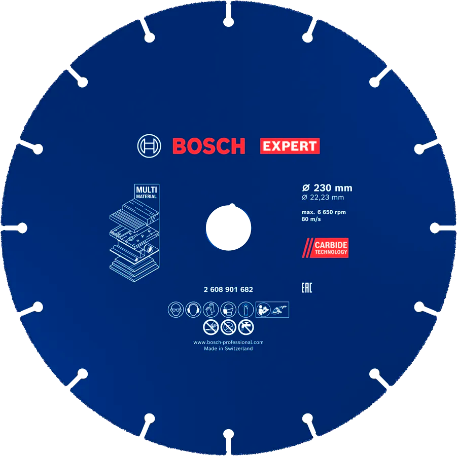 Bosch Kappeskive Multiwheel 230 mm HM EXPERT