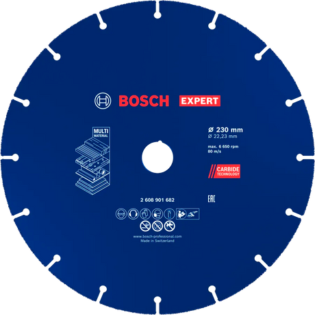 Bosch Kappeskive Multiwheel 230 mm HM EXPERT