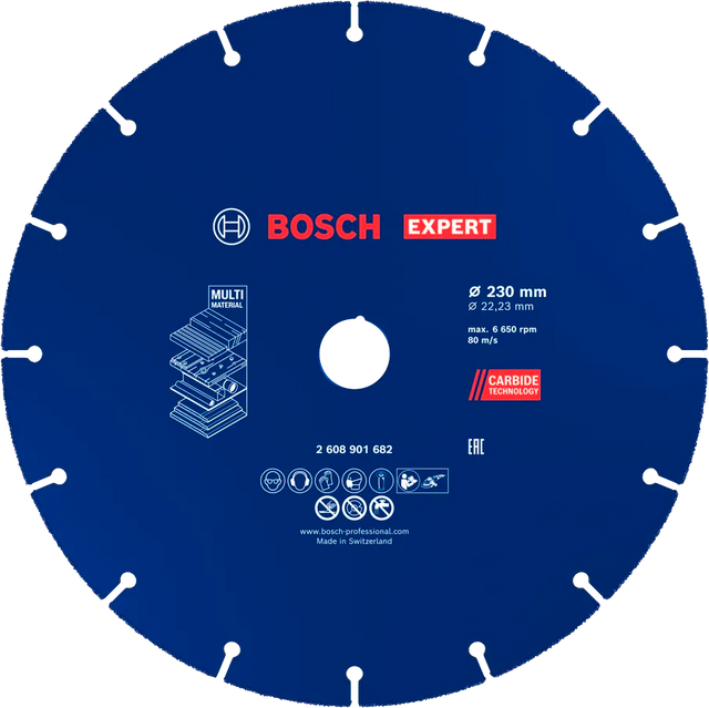 Bosch Kappeskive Multiwheel 230 mm HM EXPERT