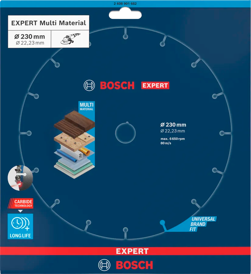 Bosch Kappeskive Multiwheel 230 mm HM EXPERT