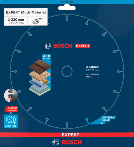 Bosch Kappeskive Multiwheel 230 mm HM EXPERT