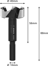 Bosch Forstner/Kunstbor 45,0x88/56 mm EXPERT