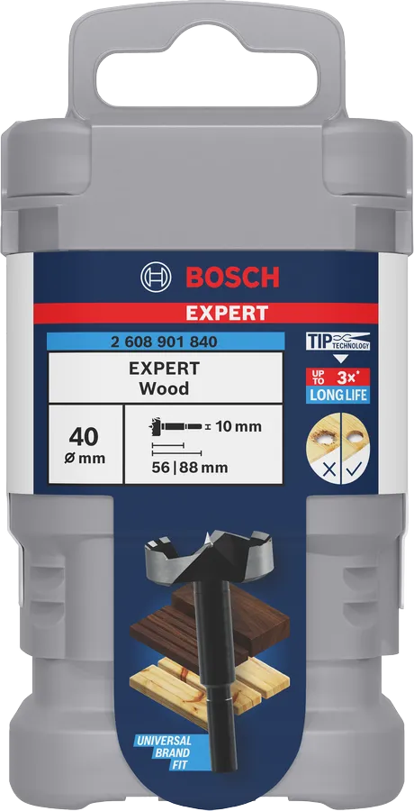 Bosch Forstner/Kunstbor 45,0x88/56 mm EXPERT