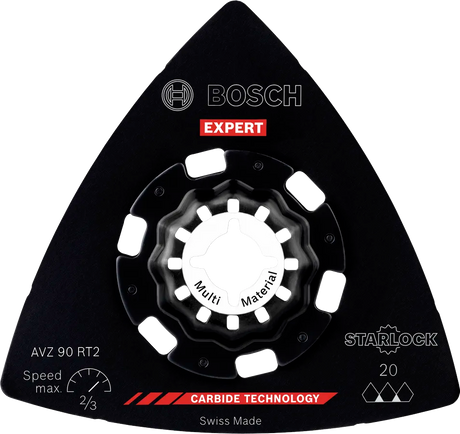 Bosch Multikutter Slipeplate AVZ90RT2 K20 EXPERT