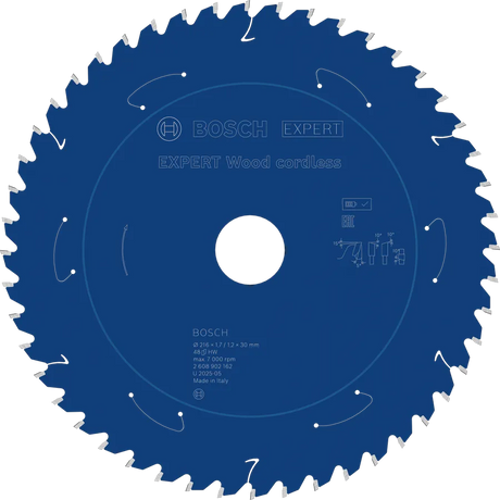 Bosch Sirkelsagblad 216X30X1,7 48T 5G Wood EXPERT