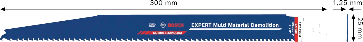 Bosch Bajonettsagblad S1269XHM Multimaterial EXPERT Pk.10