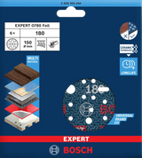 Bosch Slipepapir 150 mm Keramisk Pk. 6