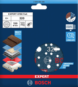 Bosch Slipepapir 150 mm Keramisk Pk. 6