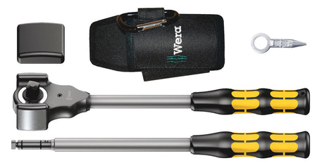 Wera Skralle Hammer 1/2" Med Forlenger Sett