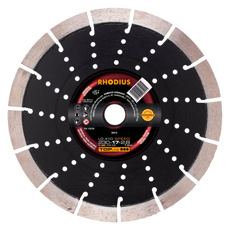 Rhodius Ld410 Speed Diamantskive 125X13,0X2,4X22,23 Mm