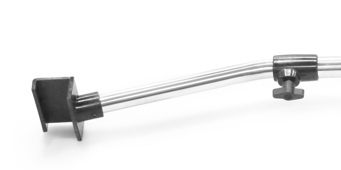 Brenderup Regulerbar Låsestøtte 1400-2200 mm Aluminium