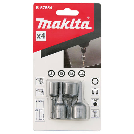 Makita Pipesett 8-13Mm 1/4"