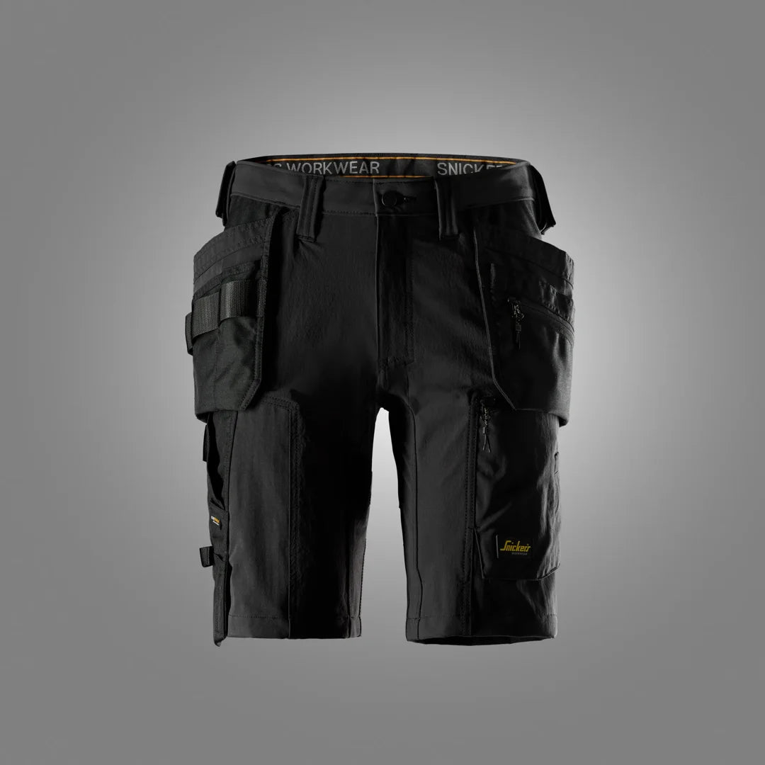 Snickers Shorts Allroundwork 6118 Stretch & Hylsterlommer