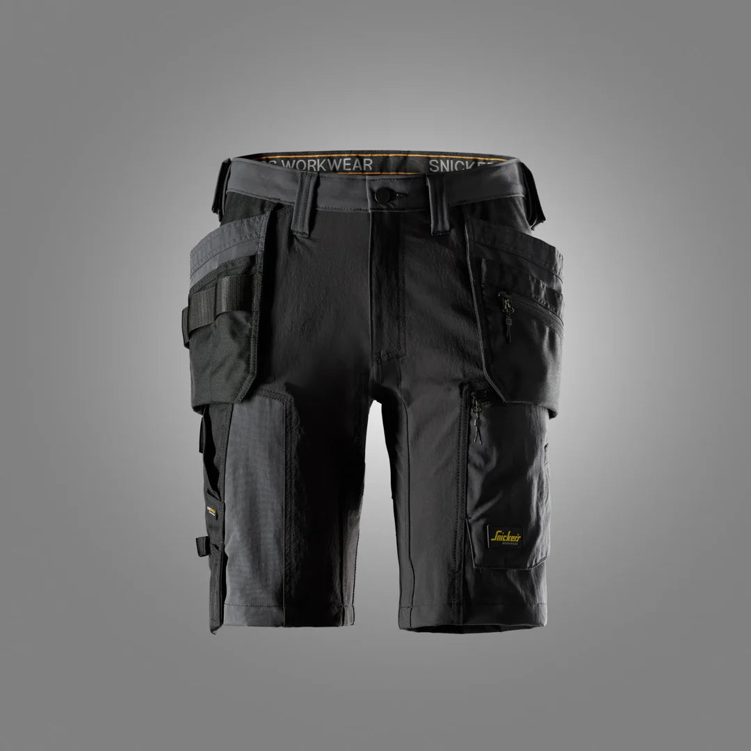 Snickers Shorts Allroundwork 6118 Stretch & Hylsterlommer