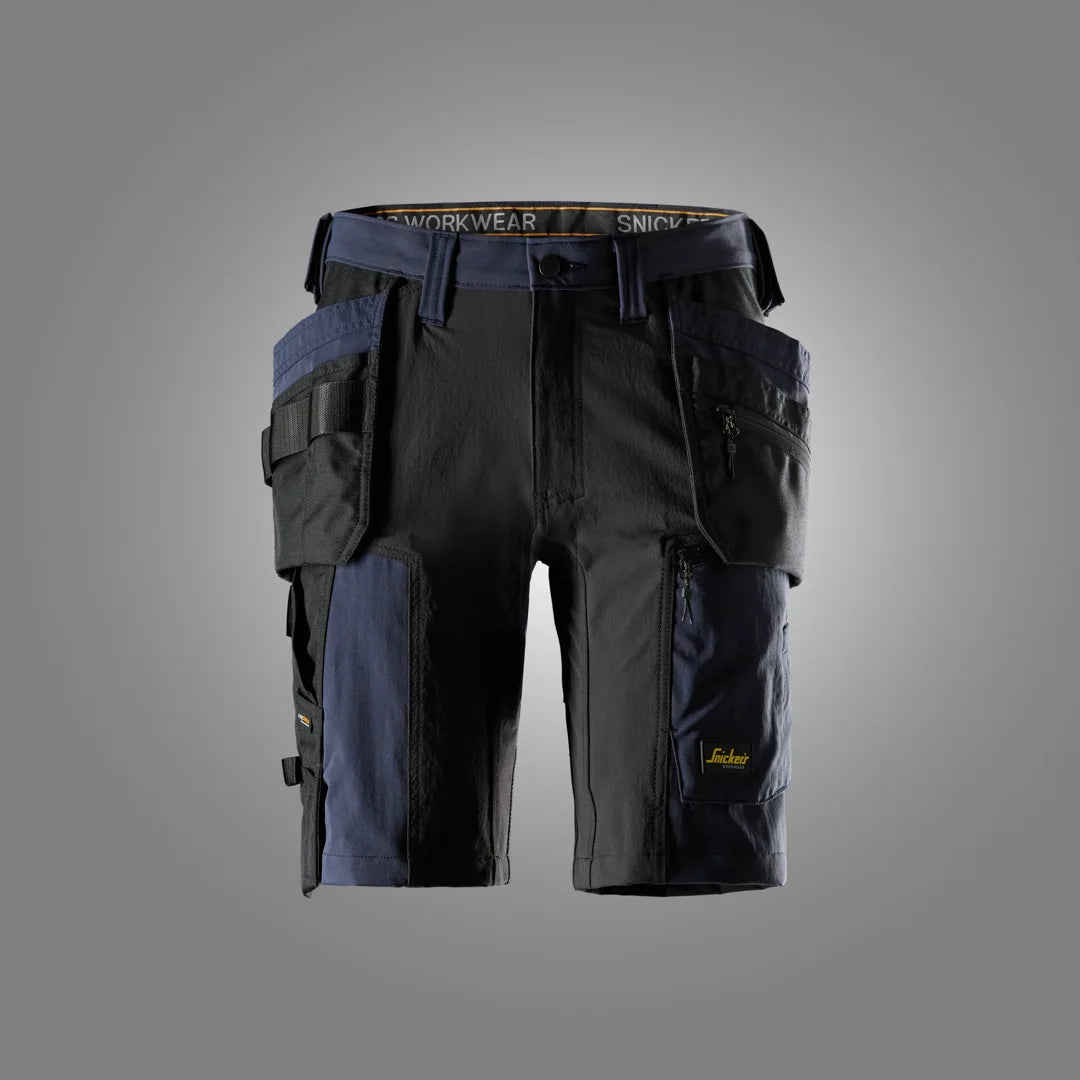 Snickers Shorts Allroundwork 6118 Stretch & Hylsterlommer
