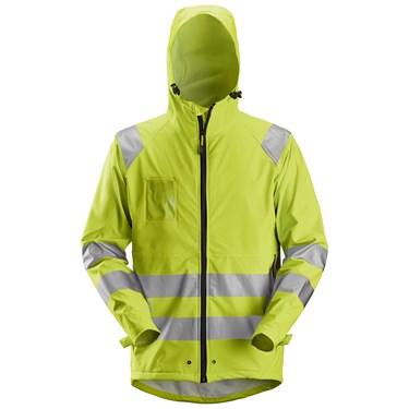 Snickers Regnjakke 8200 PU Varsel Kl 3